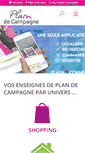 Mobile Screenshot of plandecampagne.com