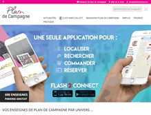 Tablet Screenshot of plandecampagne.com